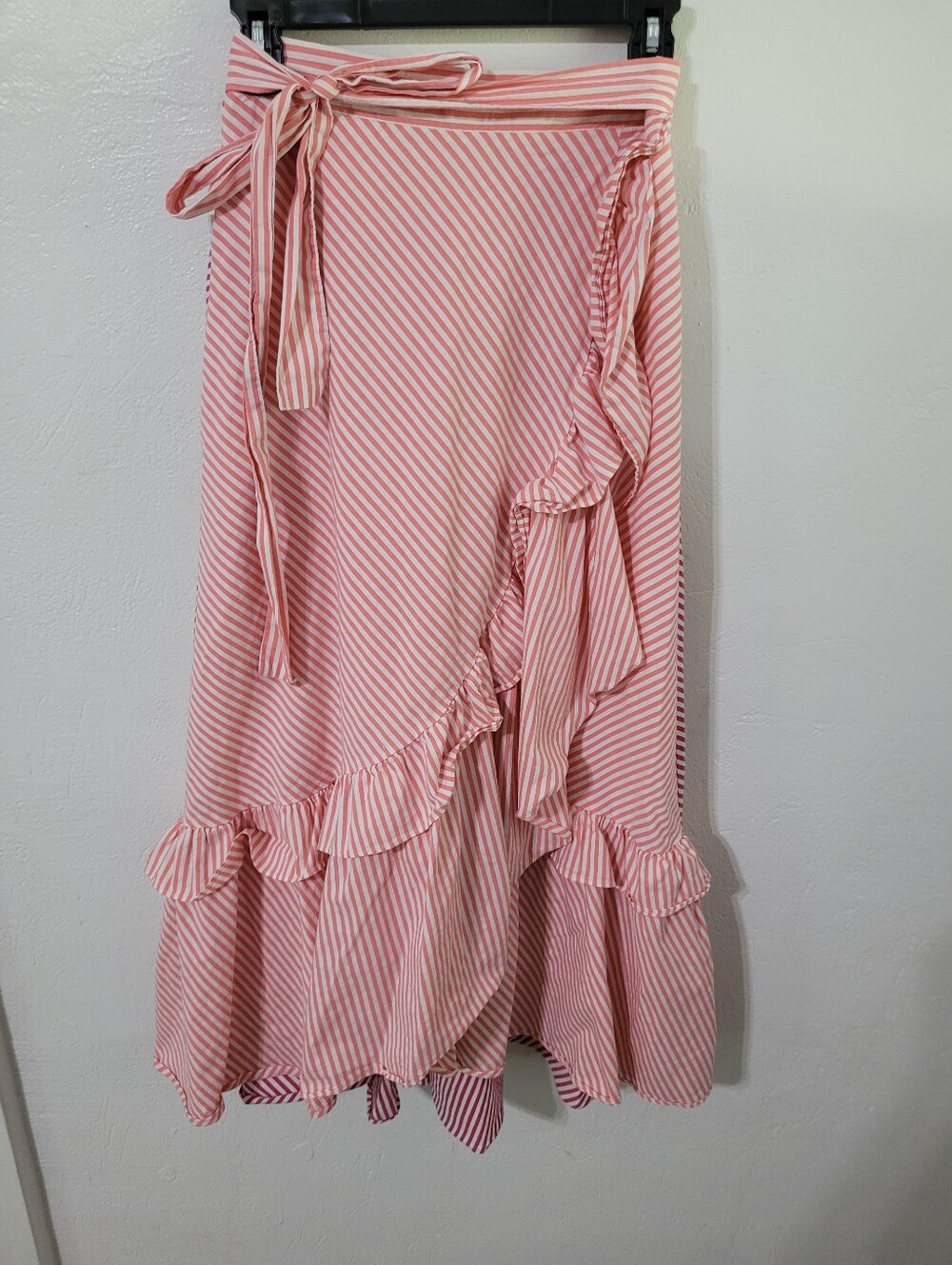 Anthropologie Maeve Penny Ruffled Maxi Skirt Coquette Barbiecore Balletcore